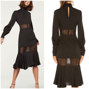 Milly Arianna python midi dress size 0